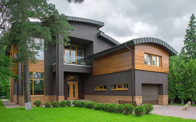 Современные технологии и модные тренды в дизайне загородных домов и участков